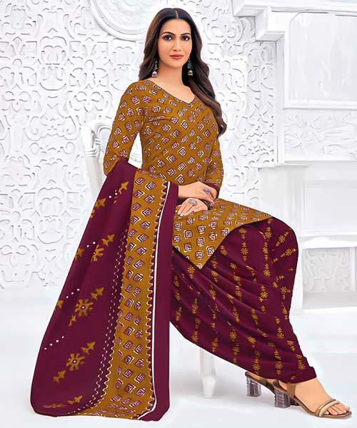 Yellow  Cotton Casual Wear Salwar Kameez in liverpool