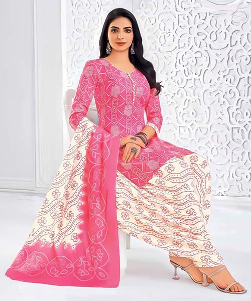 Pink  Cotton Casual Wear Salwar Kameez in liverpool