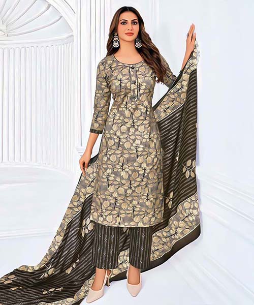 Brown  Cotton Casual Wear Salwar Kameez in tucson