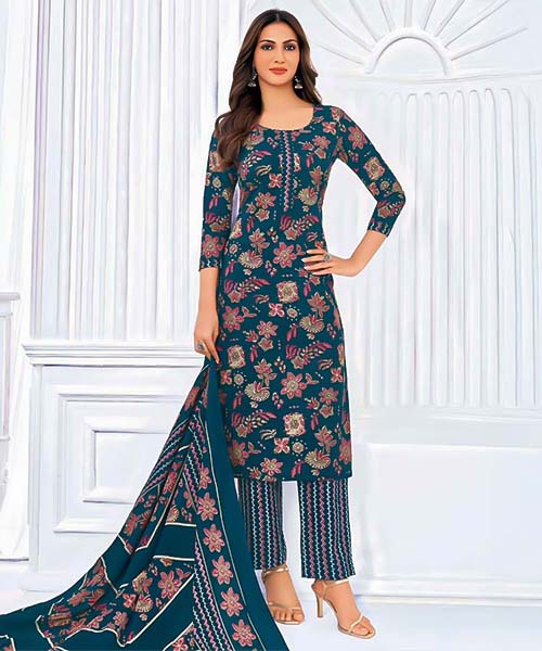 Green  Cotton Casual Wear Salwar Kameez in tucson