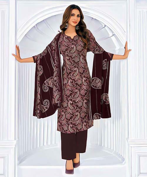Brown  Cotton Casual Wear Salwar Kameez in tucson