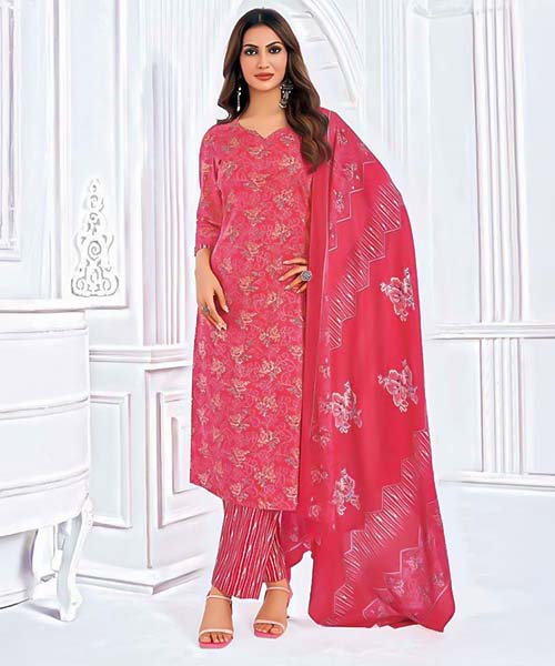 Red  Cotton Casual Wear Salwar Kameez in tucson