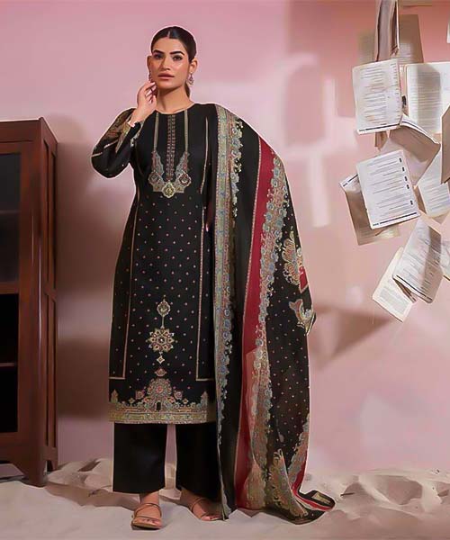 Black Viscose Cotton Casual Wear Salwar Kameez in delhi