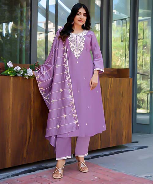 Purple Vertican Casual Wear Salwar Kameez in belfast