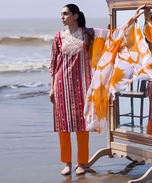 Red  Rayon Casual Wear Salwar Kameez in seattle