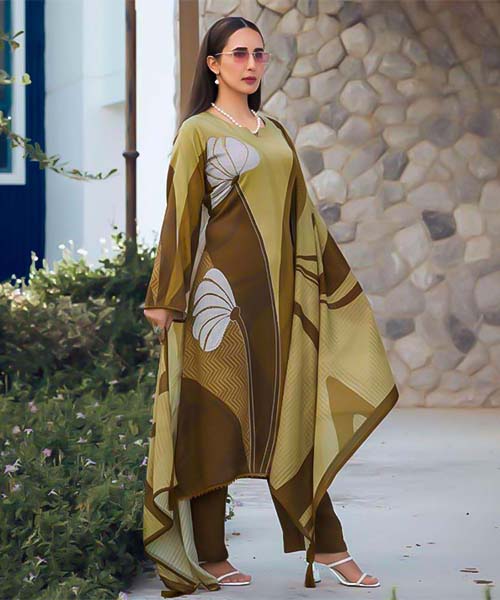 Green  Jam Cotton Casual Wear Salwar Kameez in delhi