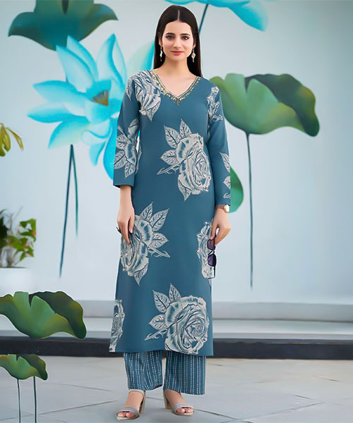 Blue  Rayon Casual Wear Kurti in coventry