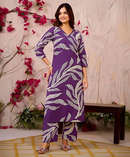 Violet  Rayon Casual Wear Kurti in northampton