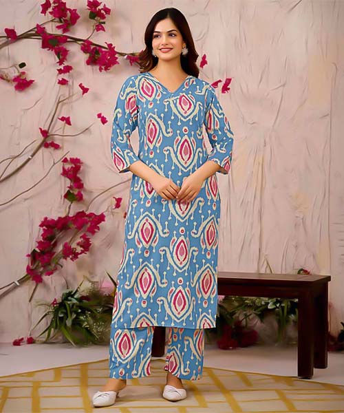 Blue Rayon Casual Wear Kurti in northampton