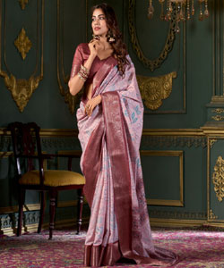 Dola silk sarees are ideal for weddings parties and festive occasions