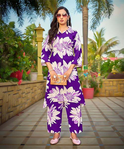 Violet  Rayon Casual Wear Kurti in peterborough