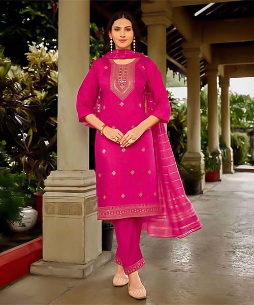Magenta  Vertican  Casual Wear Salwar Kameez in lichfield