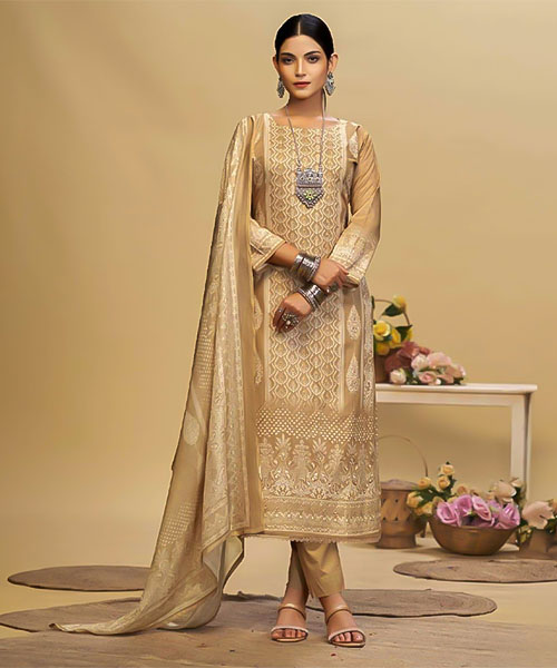 Yellow Cambric Casual Wear Salwar Kameez in switzerland