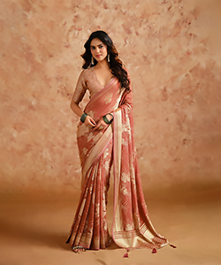 Red Moss Brasoo Casual Saree