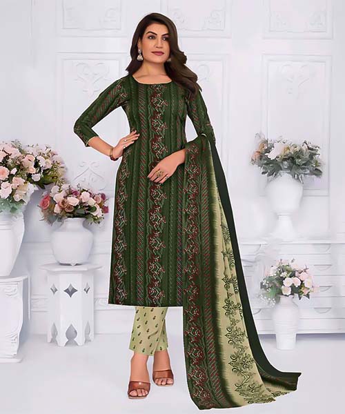 Green  Cotton Casual Wear Salwar Kameez in united kingdom