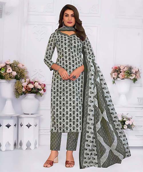 Green  Cotton Casual Wear Salwar Kameez in united kingdom
