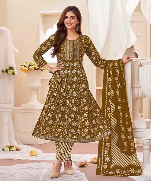 Green Cotton Casual Wear Salwar Kameez in seattle