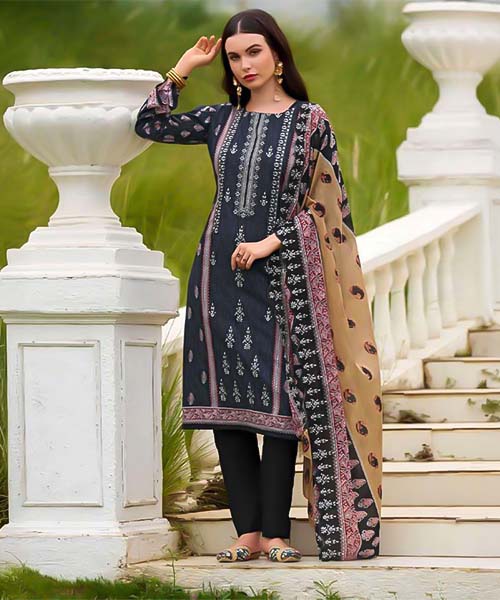 Blue  Cotton Casual Wear Salwar Kameez in lichfield