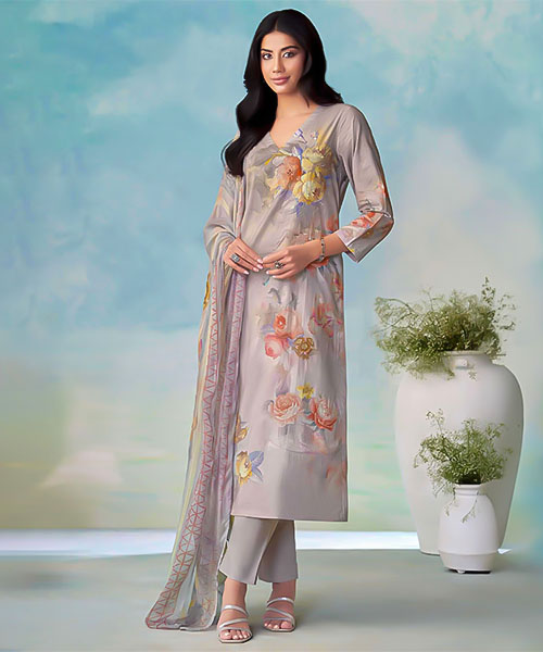 Purple Cotton Casual Wear Salwar Kameez in swansea