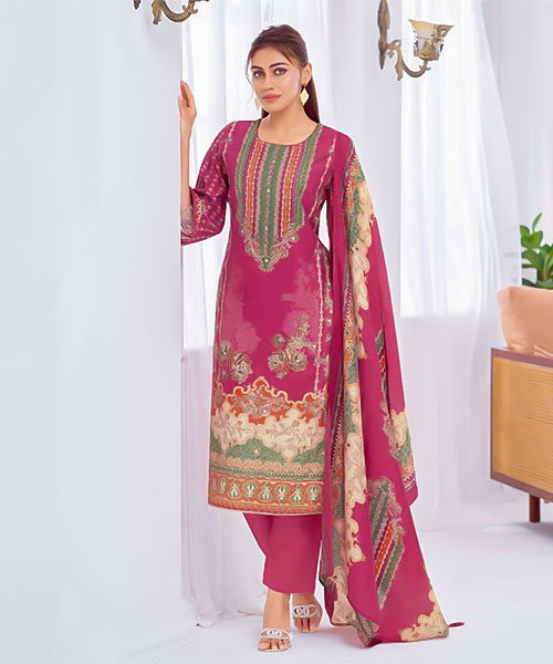Pink  Modal Casual Wear Salwar Kameez in lichfield