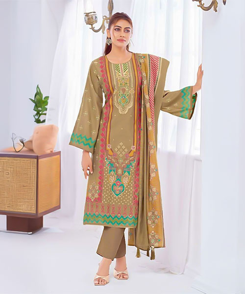 Green Modal Casual Wear Salwar Kameez in lichfield