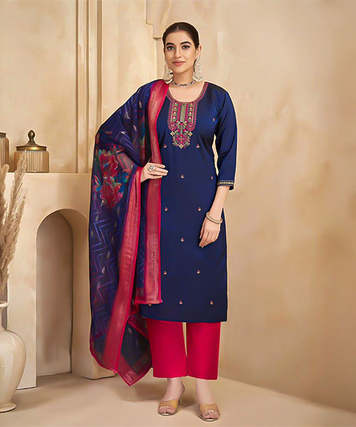 Violet Fancy Casual Wear Salwar Kameez in seattle