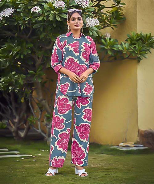 Grey Rayon Casual Wear Kurti
