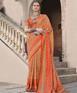 Breezy and Beautiful Casual Sarees for All Day Comfort