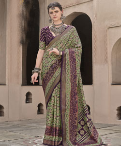 Breezy and Beautiful Casual Sarees for All Day Comfort