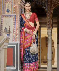 silk sarees can be draped in various styles making them suitable for different occasions from weddings to festive celebrations.