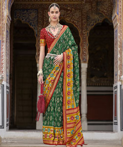 silk sarees can be draped in various styles making them suitable for different occasions from weddings to festive celebrations.