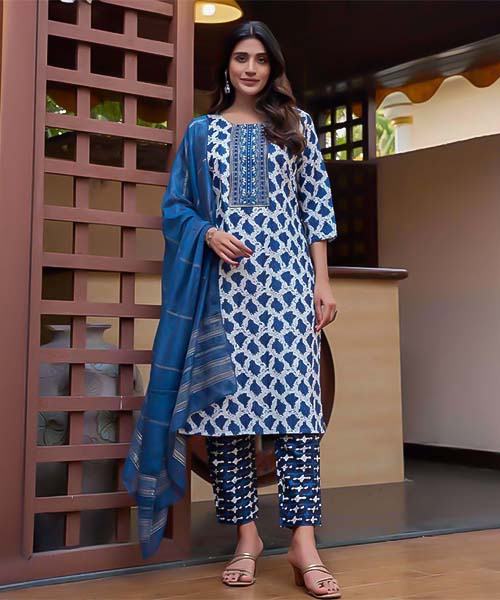 Blue Capsule Casual Wear Salwar Kameez in seattle
