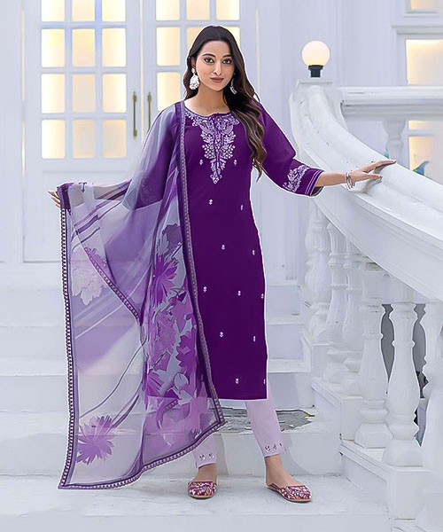 Violet Modal  Casual Wear Kurti