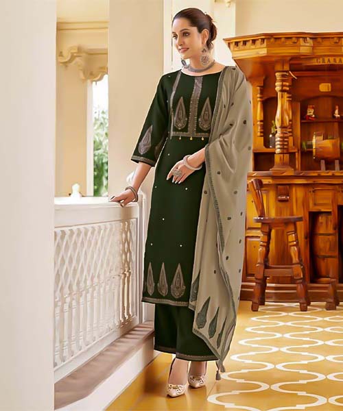 Green  Viscose Casual Wear Salwar Kameez in peterborough