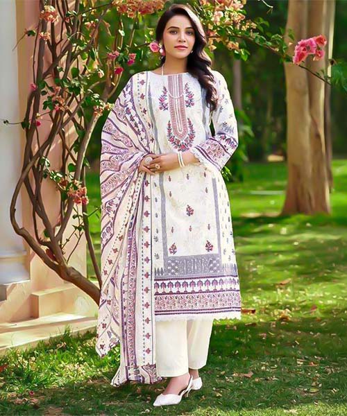 White  Cotton Casual Wear Salwar Kameez in seattle